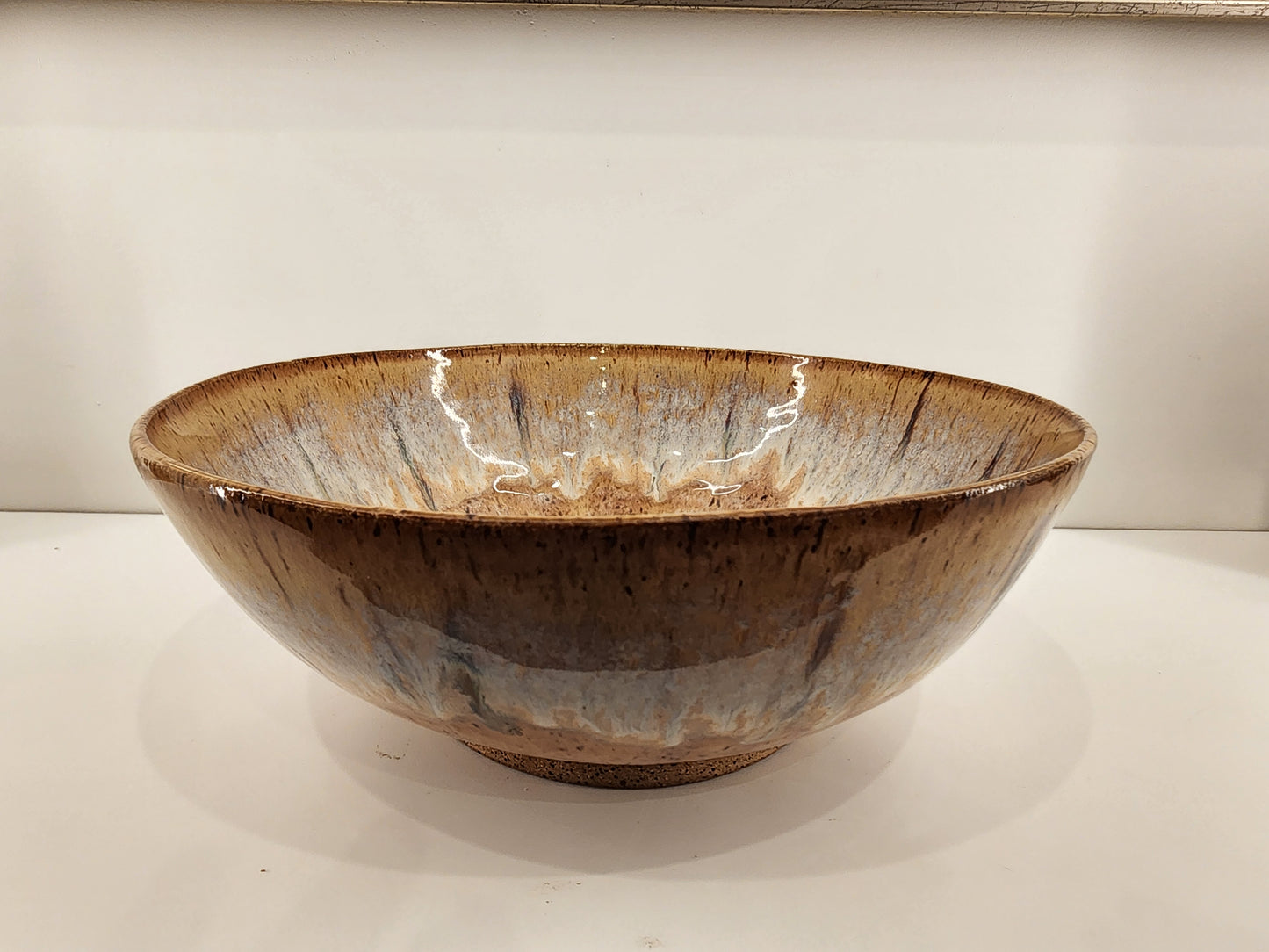 9.5" Shino and River Birch Bowl