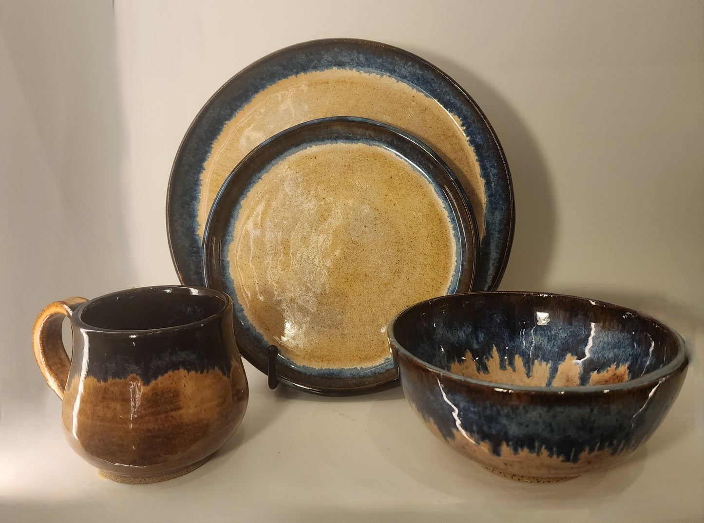 6" Sapphire Rim Salad/Dessert Plates