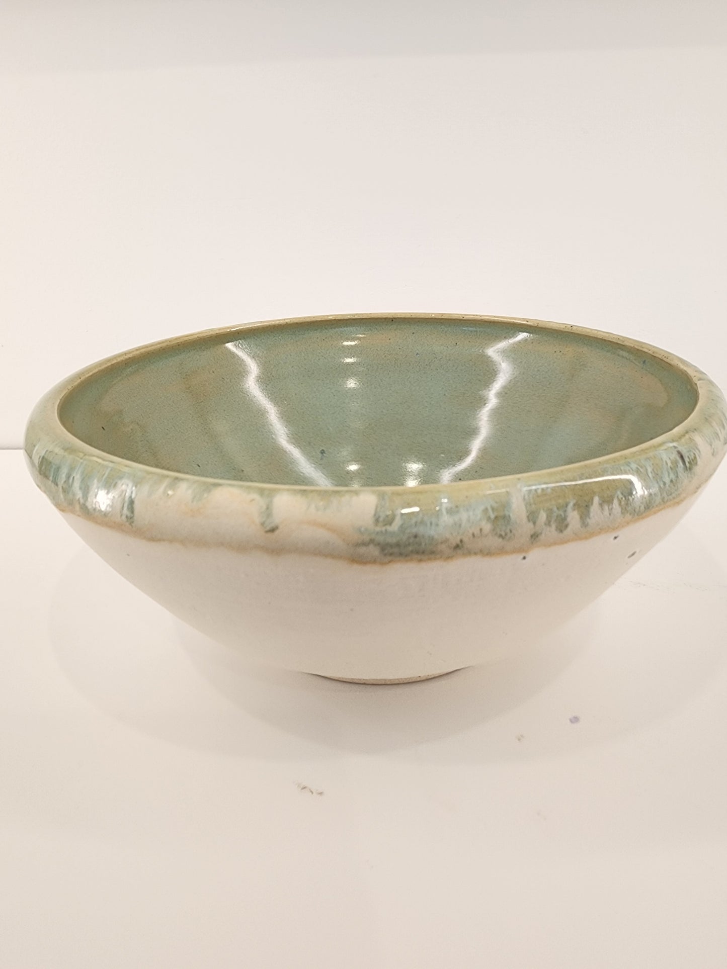 7" Green Foam and Salt Bowl