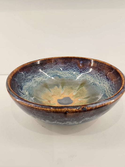 7.5"  Pale Blue "Eye" Bowl