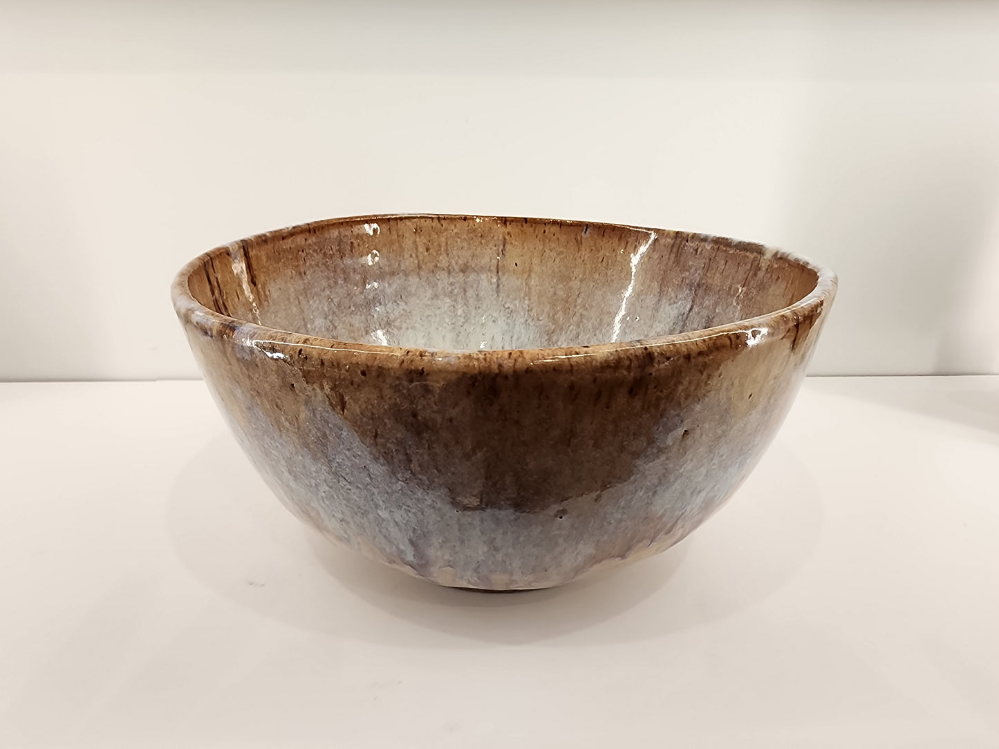 8" Snow and Sienna Bowl